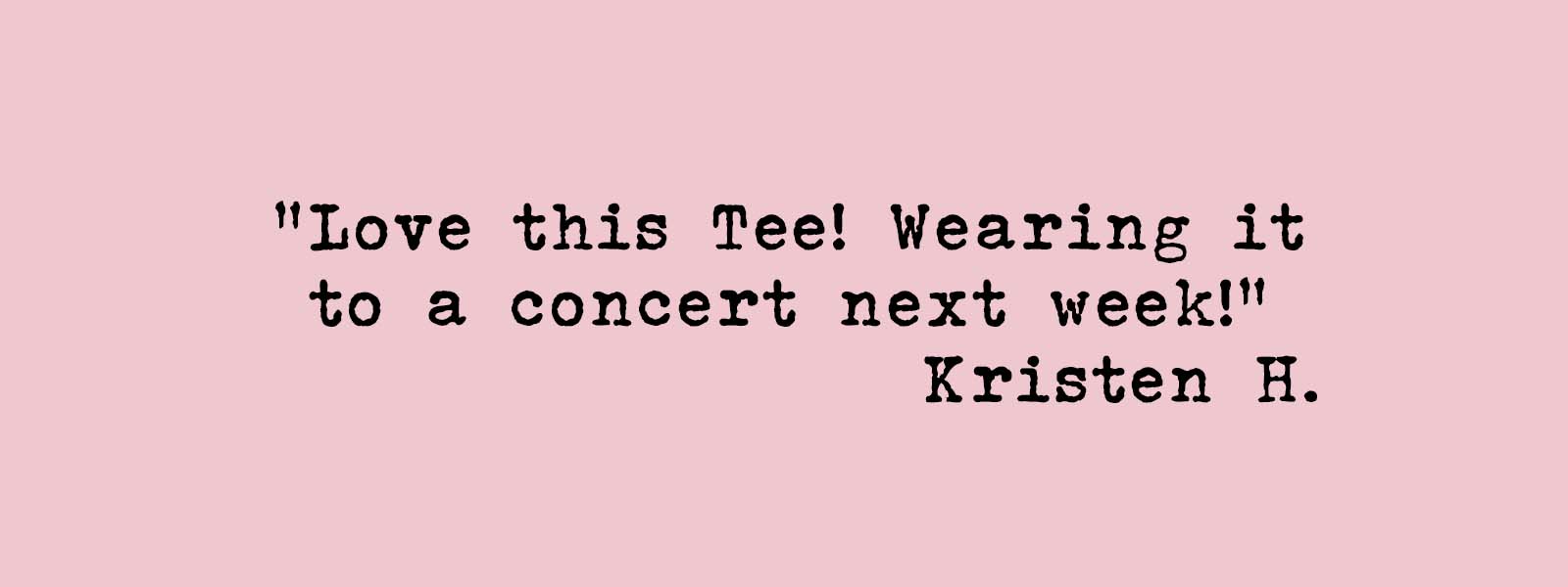 Best T shirt review 2 for I'm With The Band saying "Love this Tee! Wearing it to a concert next week!" by Kristen.